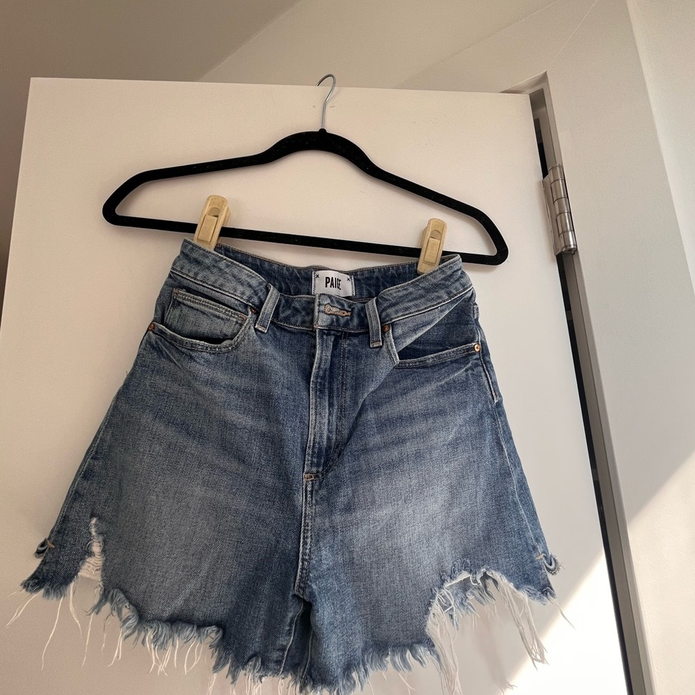 Paige denim shorts!
